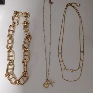 gold necklace set